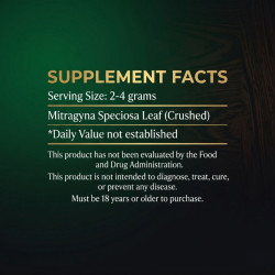 Green Crushed Kratom Leaf (30 mesh)