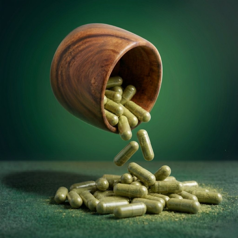 Green Maeng Da Kratom Veggie Capsules
