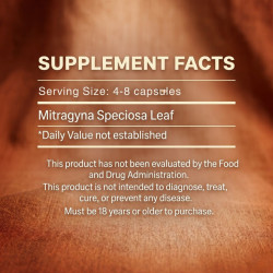 Red Bali Kratom Gelatin Capsules