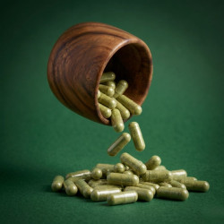 Super Green Kratom Gelatin Capsules