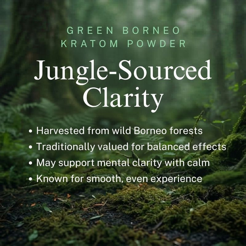 GREEN BORNEO KRATOM POWDER