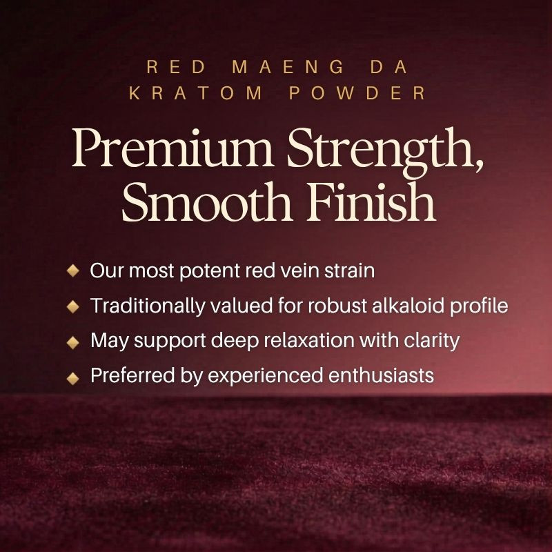 RED MAENG DA KRATOM POWDER