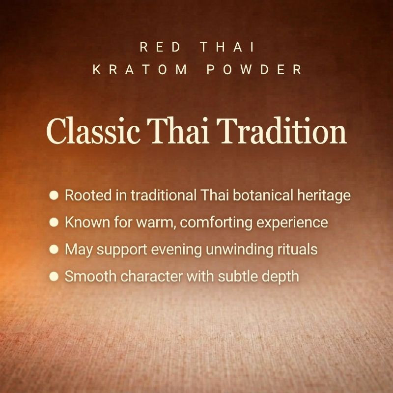 RED THAI KRATOM POWDER